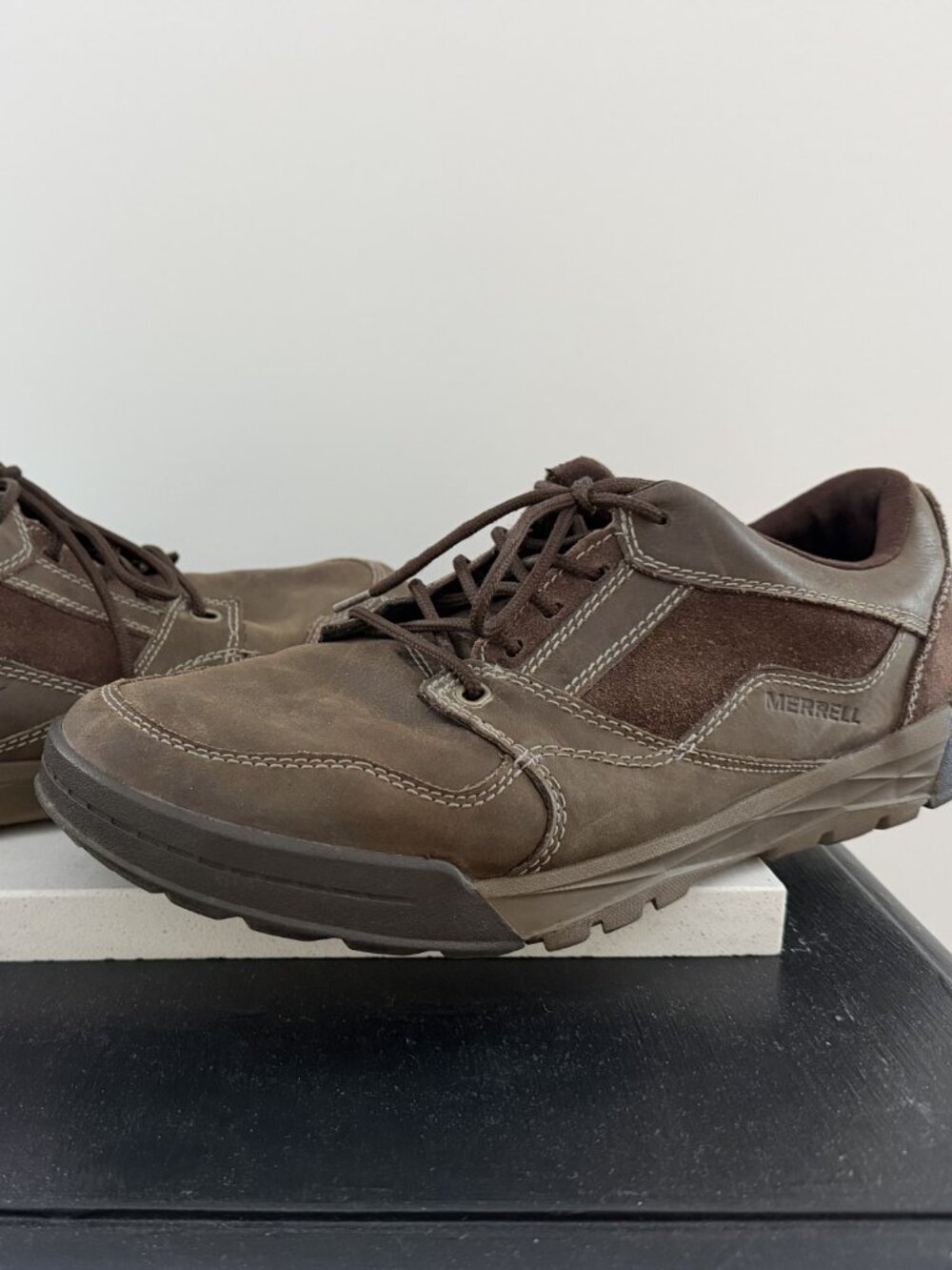 Men Merrell Espresso Hybrid Outdoor Shoe with M Select and GRIP Traction 10.5